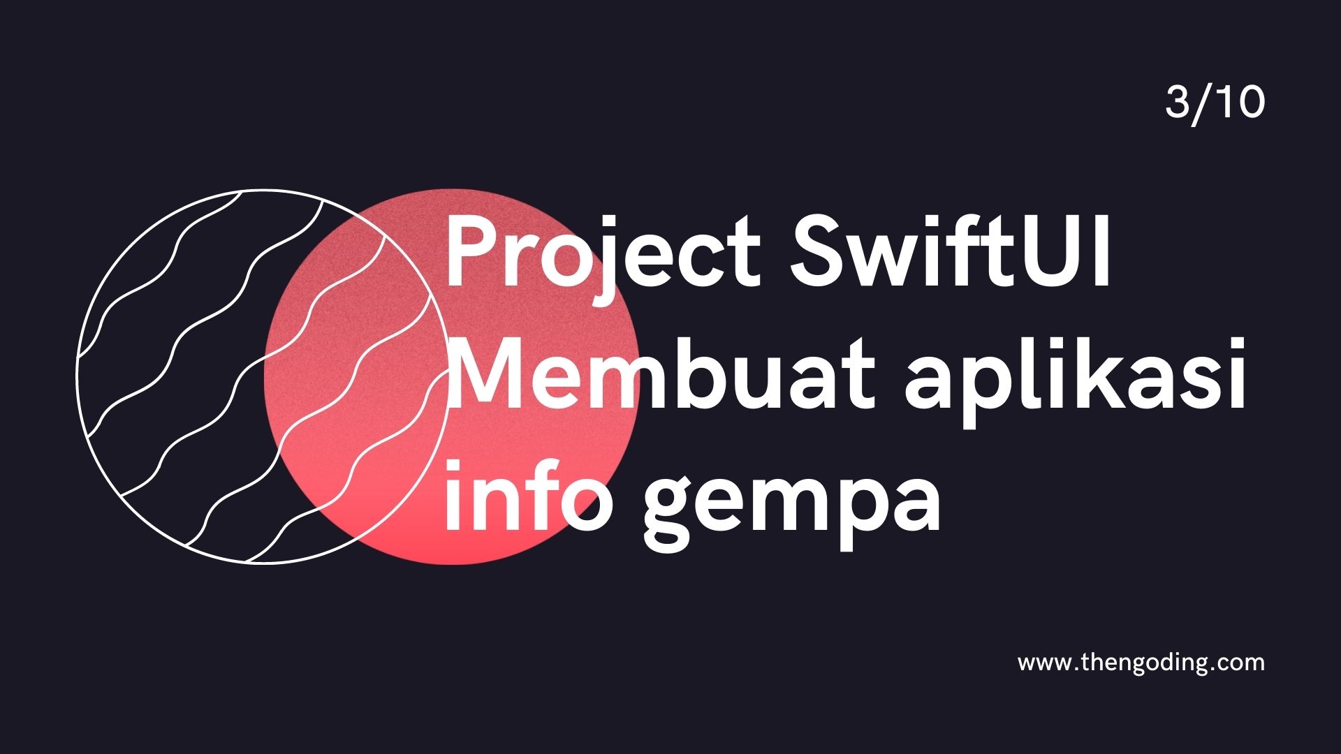 Info Gempa - Membuat list