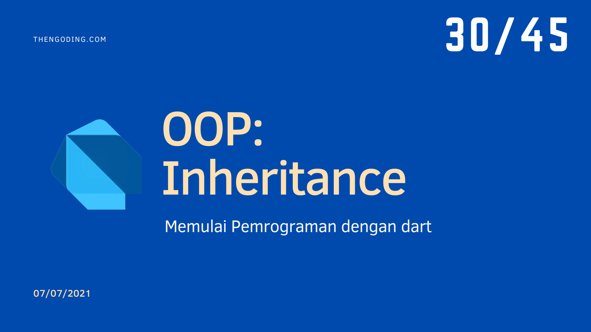 OOP Pada dart - Inheritance