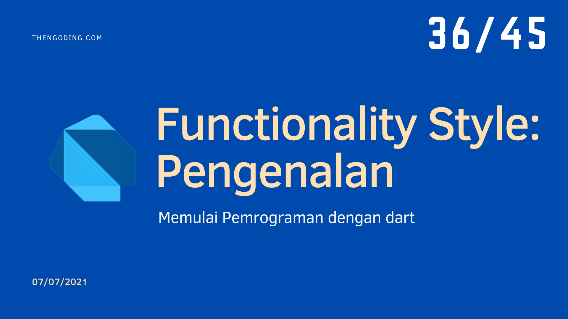 Functionality Styles pada dart - Pengenalan