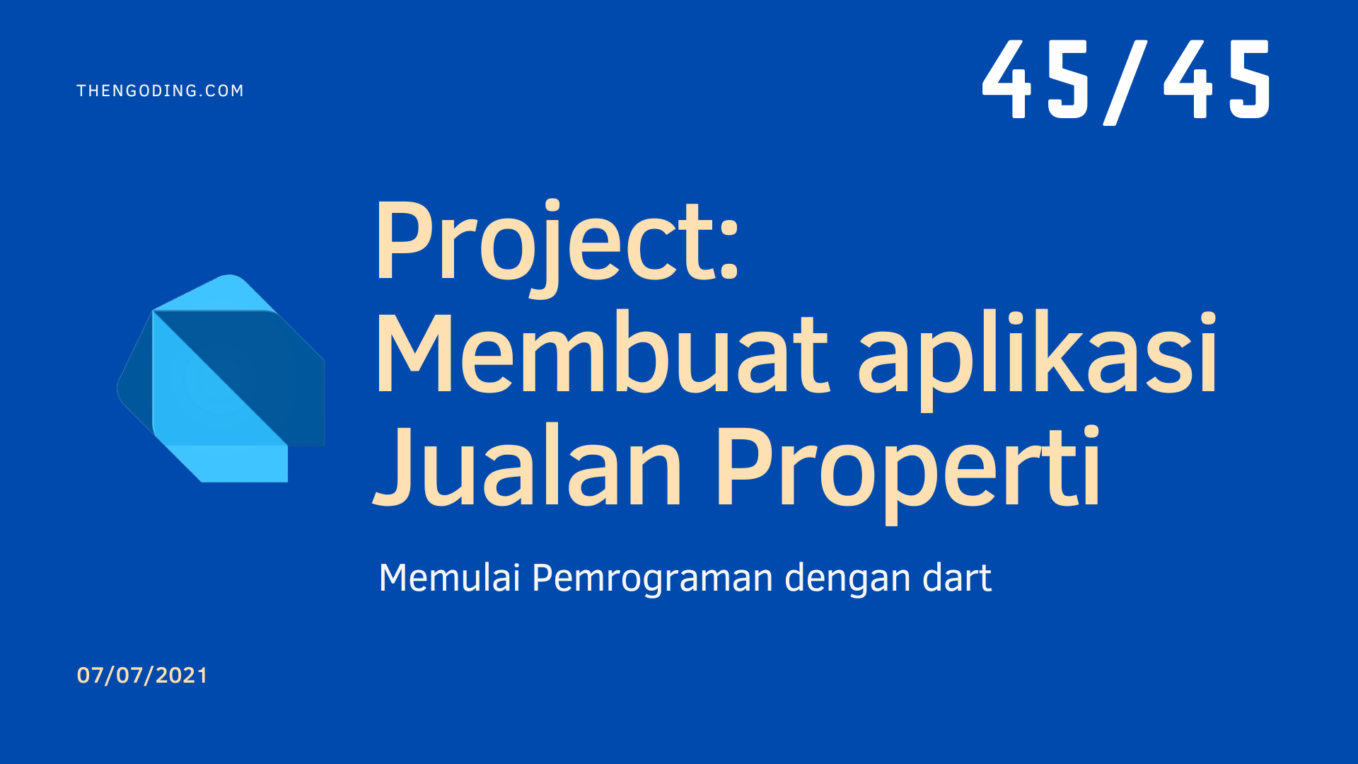 Project Membuat Aplikasi Jualan Properti